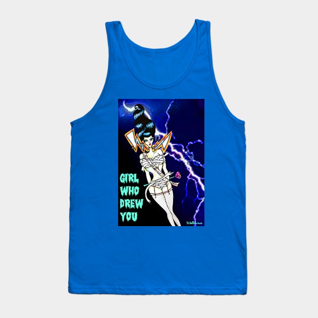 Strike Tank Top by GirlWhoDrewYou